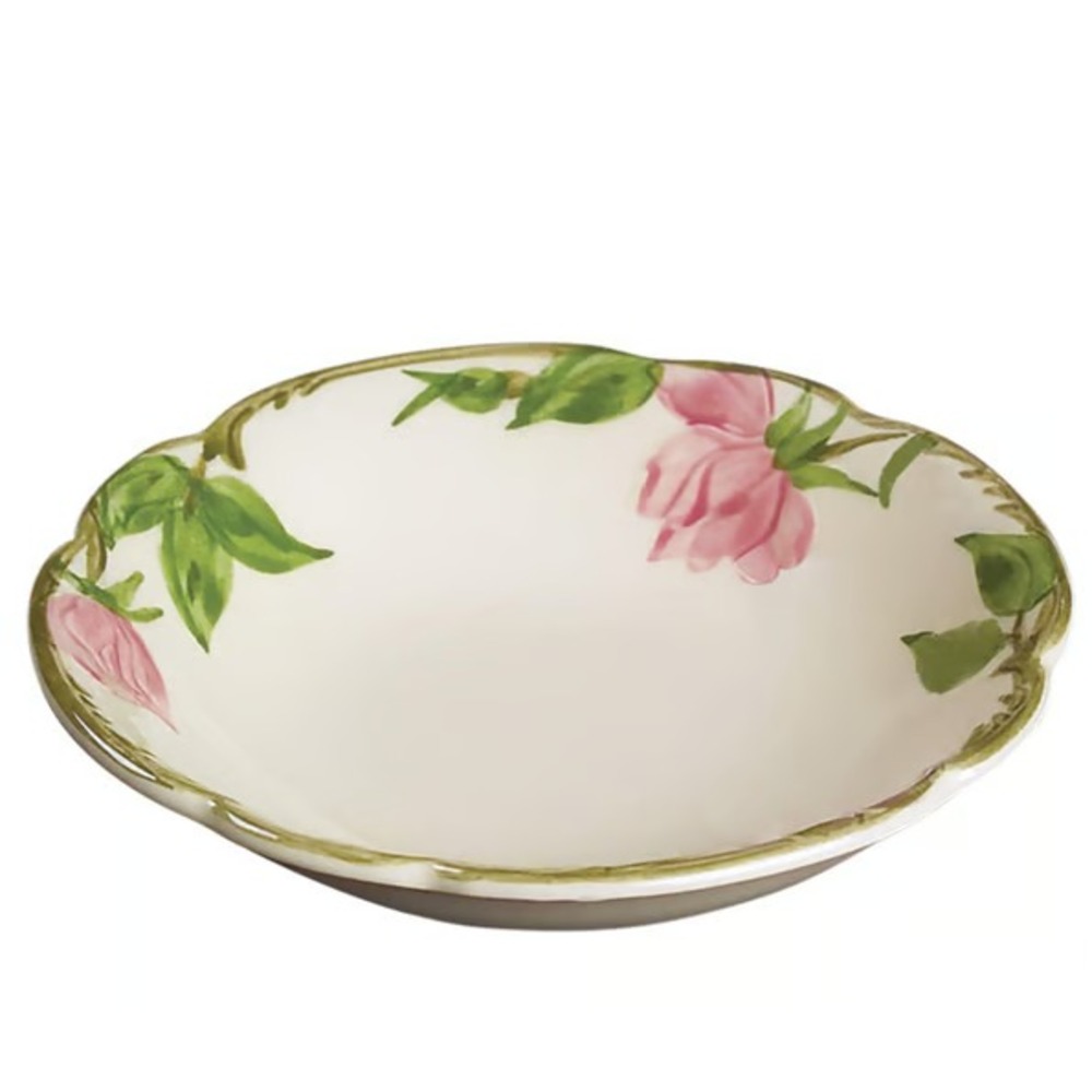VINTAGE Franciscan Desert Rose 5 1/4" Fruit Dessert Sauce Bowls 1953-58 GLADING